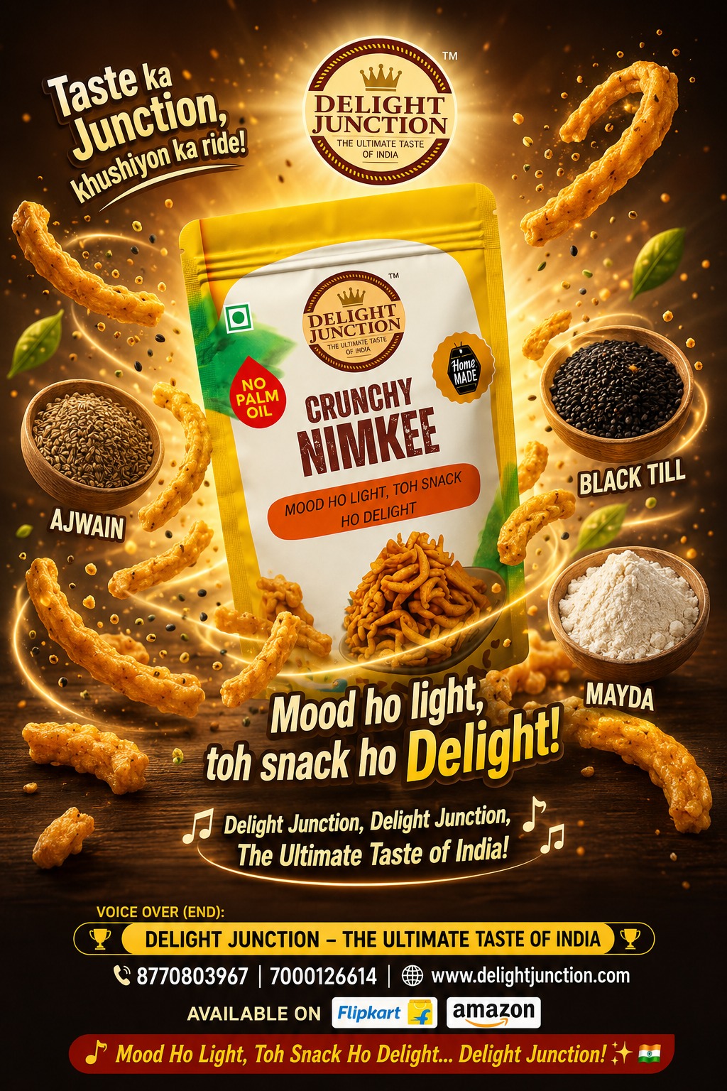 Crunchy Nimkee ingredients