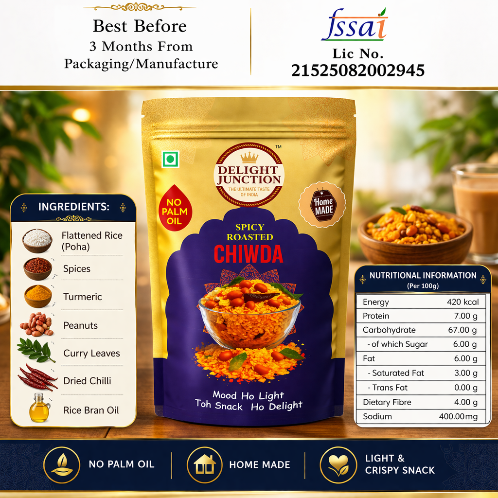 Spicy Roasted Chiwda